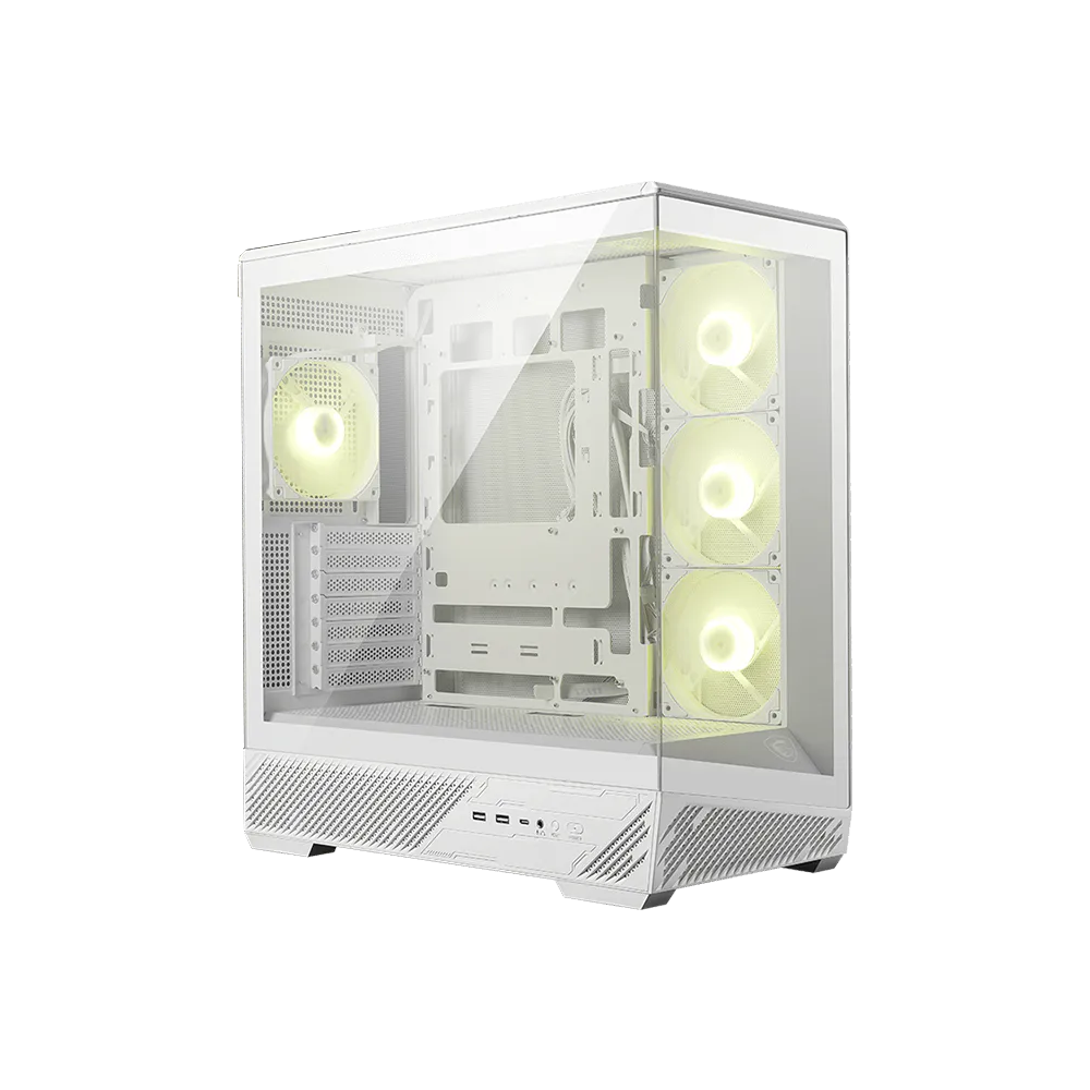 MSI MAG PANO 130R PZ Mid Tower Case - White