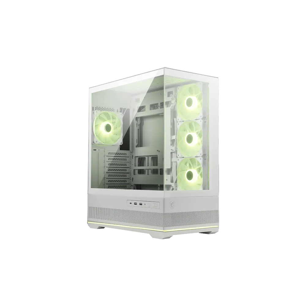 MSI MAG PANO 110R PZ Mid Tower Case - White