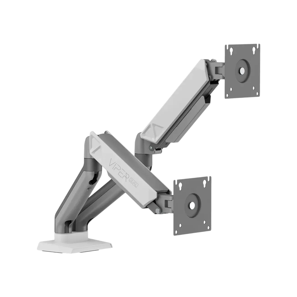 Sades Viper SA-MS01 Dual Monitor Mount Arm - White