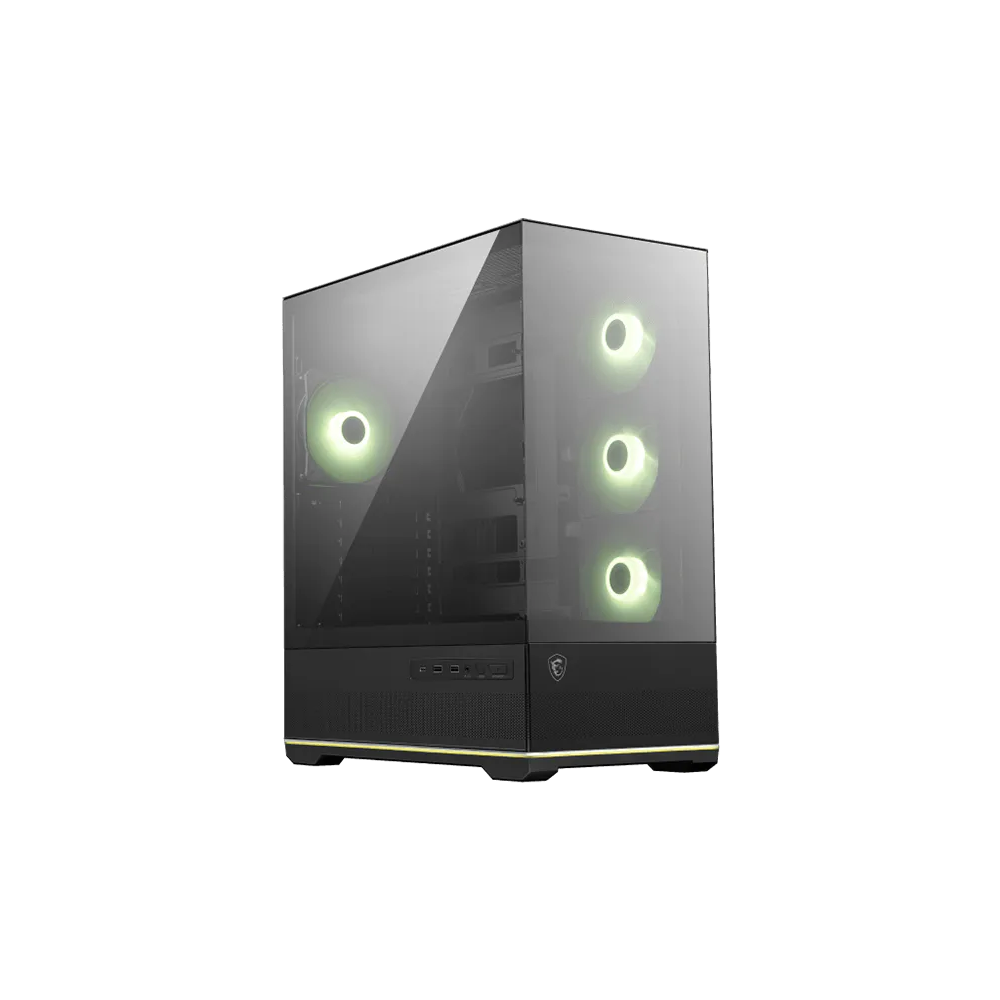 MSI MAG PANO 110R PZ Mid Tower Case - Black