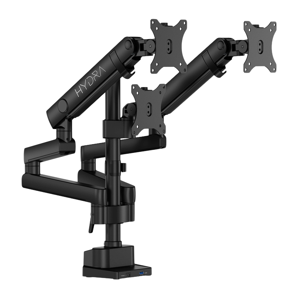 Sades Hydra SA-MS03 Triple Monitor Mount Arm - Black
