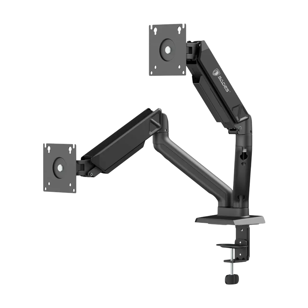 Sades Viper SA-MS01 Dual Monitor Mount Arm - Black