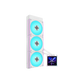 Lian Li Hydro-Shift II LCD-S 360CL With CL Wireless Fans IPS LCD Screen Liquid Cooler - White