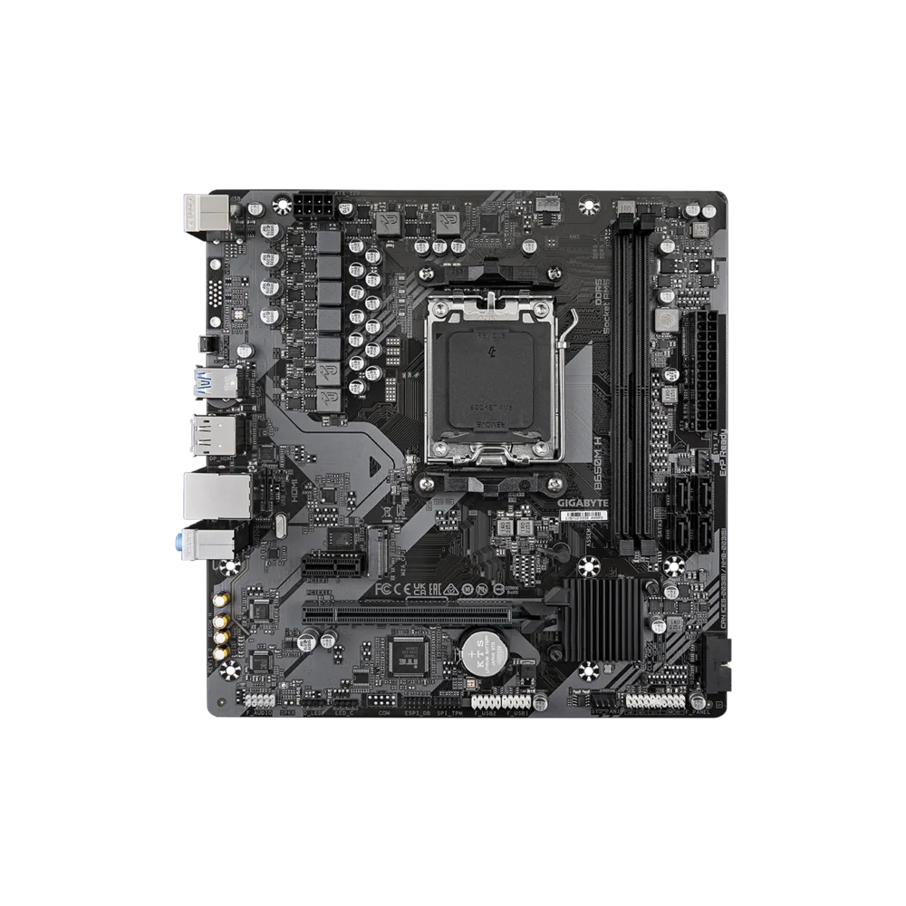 GIGABYTE B650M H DDR5 Motherboard - Black