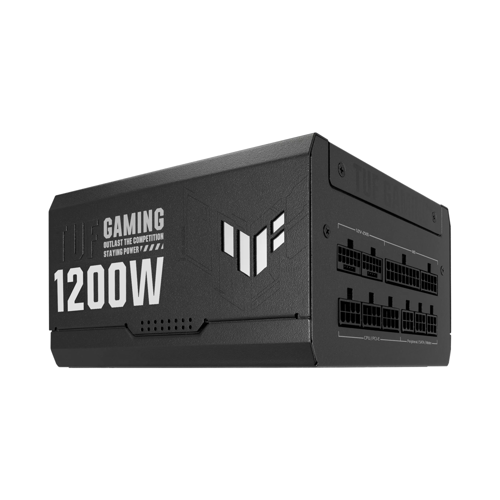 ASUS TUF GAMING 1200W 80 Plus Gold Fully Modular Power Supply - Black
