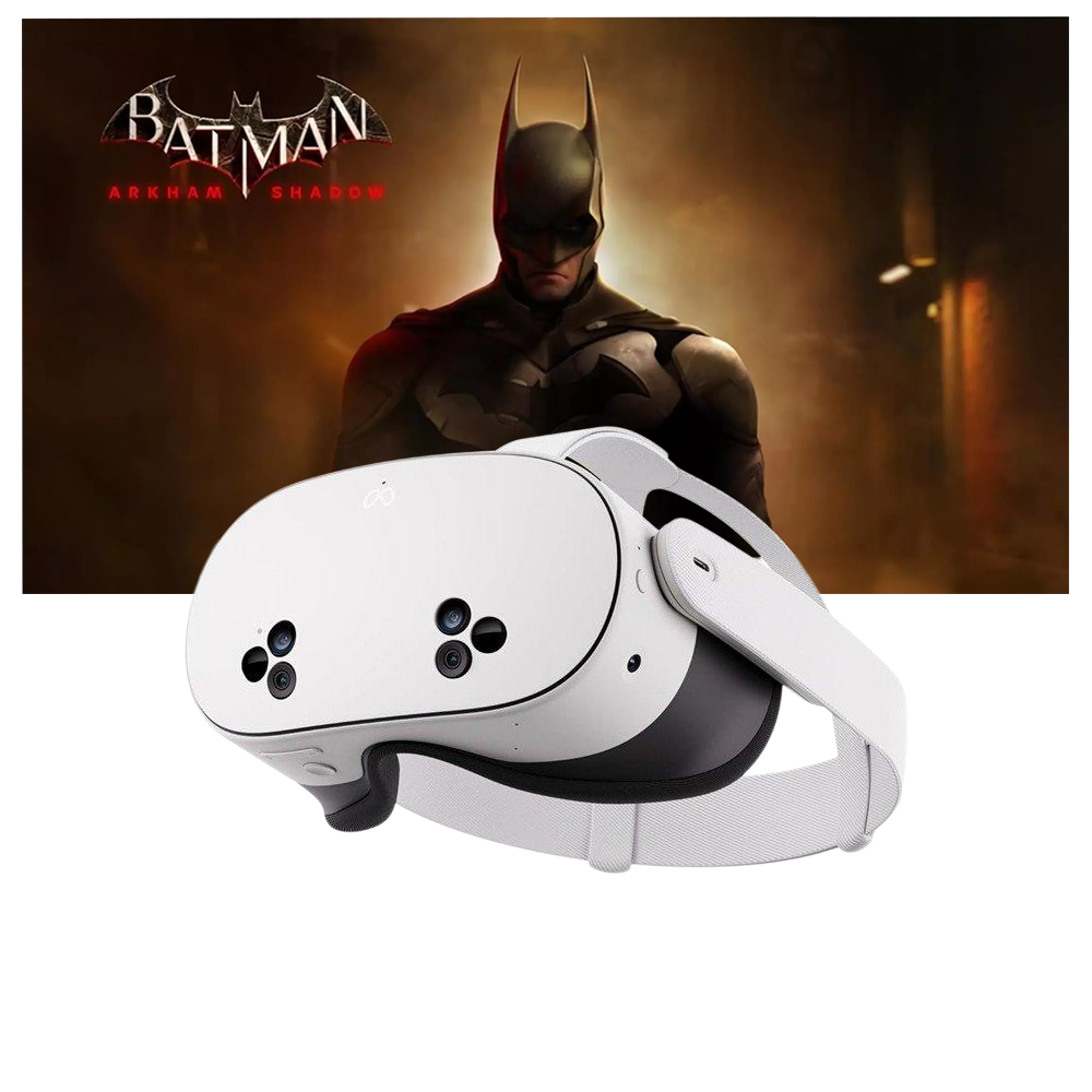 Oculus Meta Quest 3S VR Batman: Arkham Shadow Bundle 256GB Headset - White