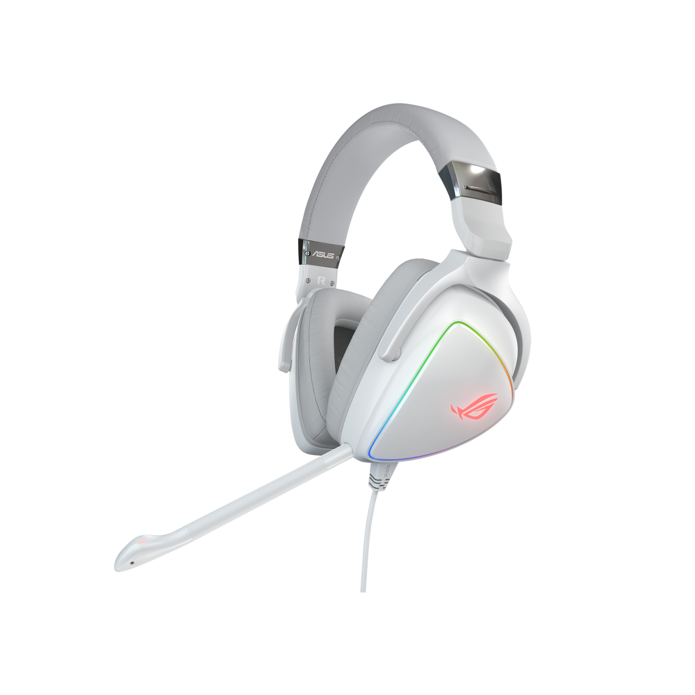 ASUS ROG DELTA RGB Wired Gaming Headset - White