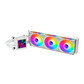 LIAN LI Galahad II LCD SL-INF 360MM ARGB CPU Liquid Cooler – White