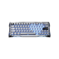 GravaStar Mercury V60 Pro 60% Magnetic Switch Gaming Keyboard - Chrome Silver