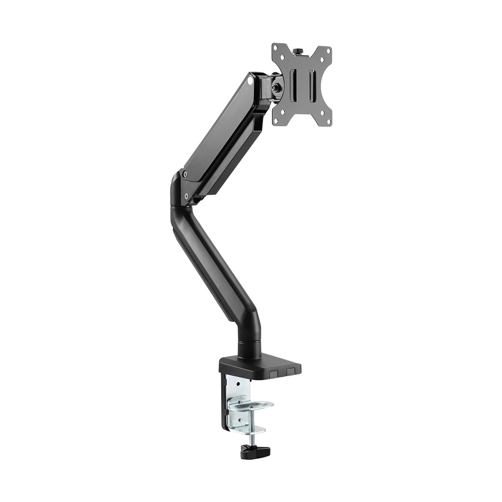Twisted Mind Single Monitor Aluminum Slim Mechanical Spring - Black