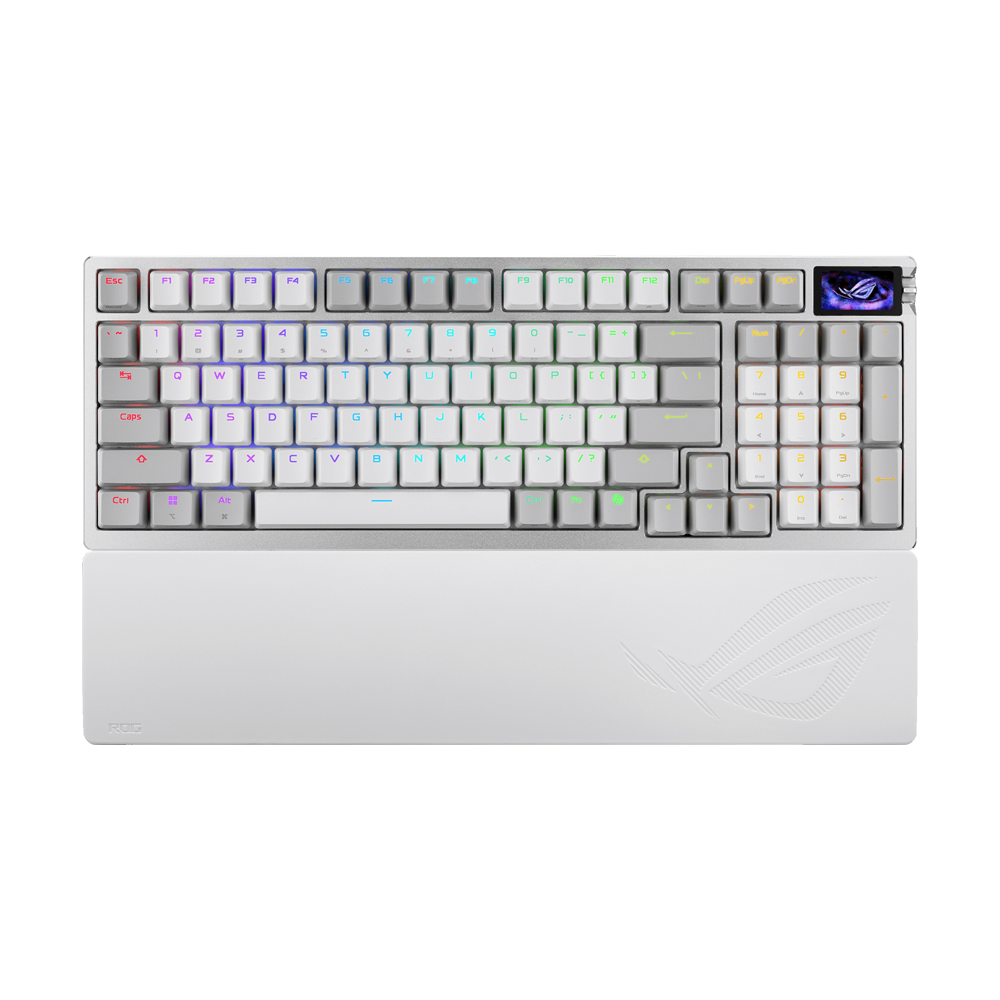ASUS ROG AZOTH 96 HE Wireless Gaming Keyboard - White