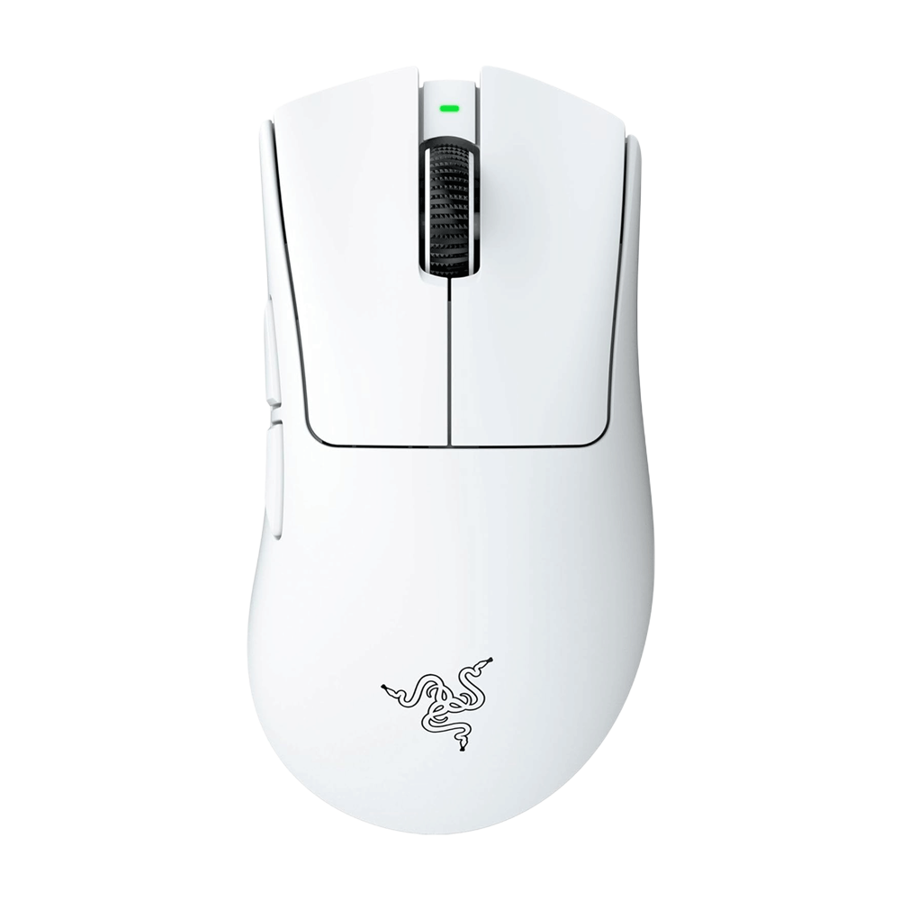 RAZER DeathAdder V4 Pro Wireless Gaming Mouse - White