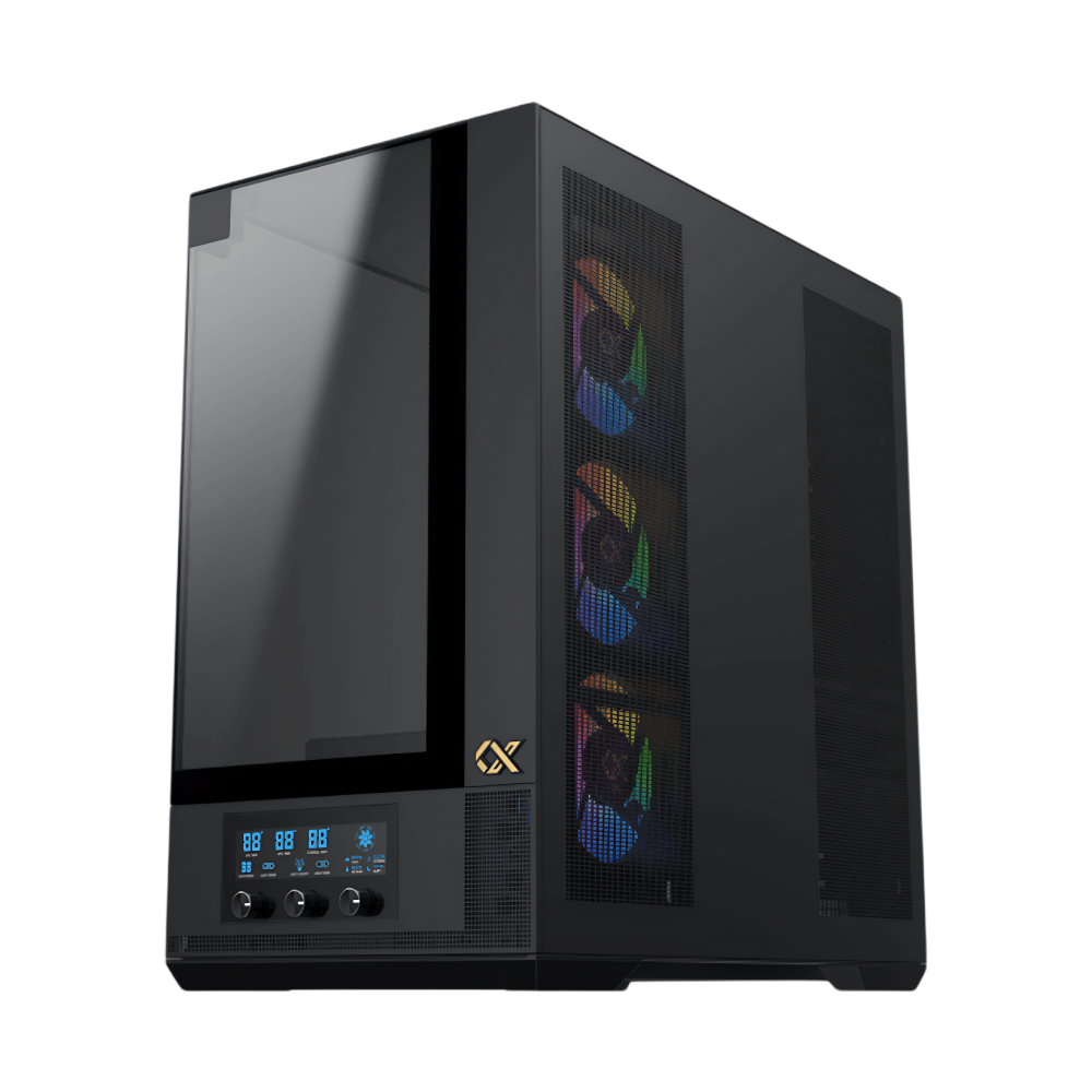 XIGMATEK VISION ARGB LED ATX Case - Black