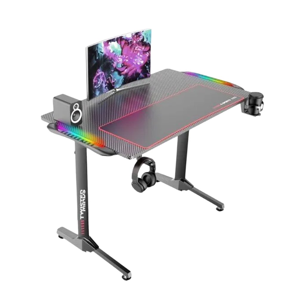 Twisted Minds T Shaped RGB Gaming Desk
