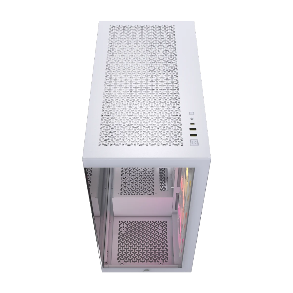 CORSAIR iCUE LINK 3500X RGB Mid Tower Case - White