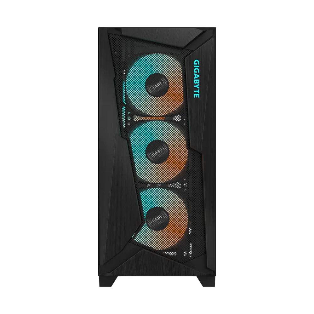 GIGABYTE C301G V2 RGB Tempered Glass E-ATX Mid Tower Case - Black