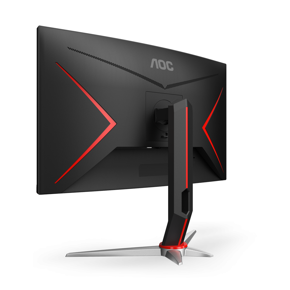AOC CQ27G2 27 Inch 144Hz QHD HDMI 2.0 1ms Curved Gaming Monitor - Black