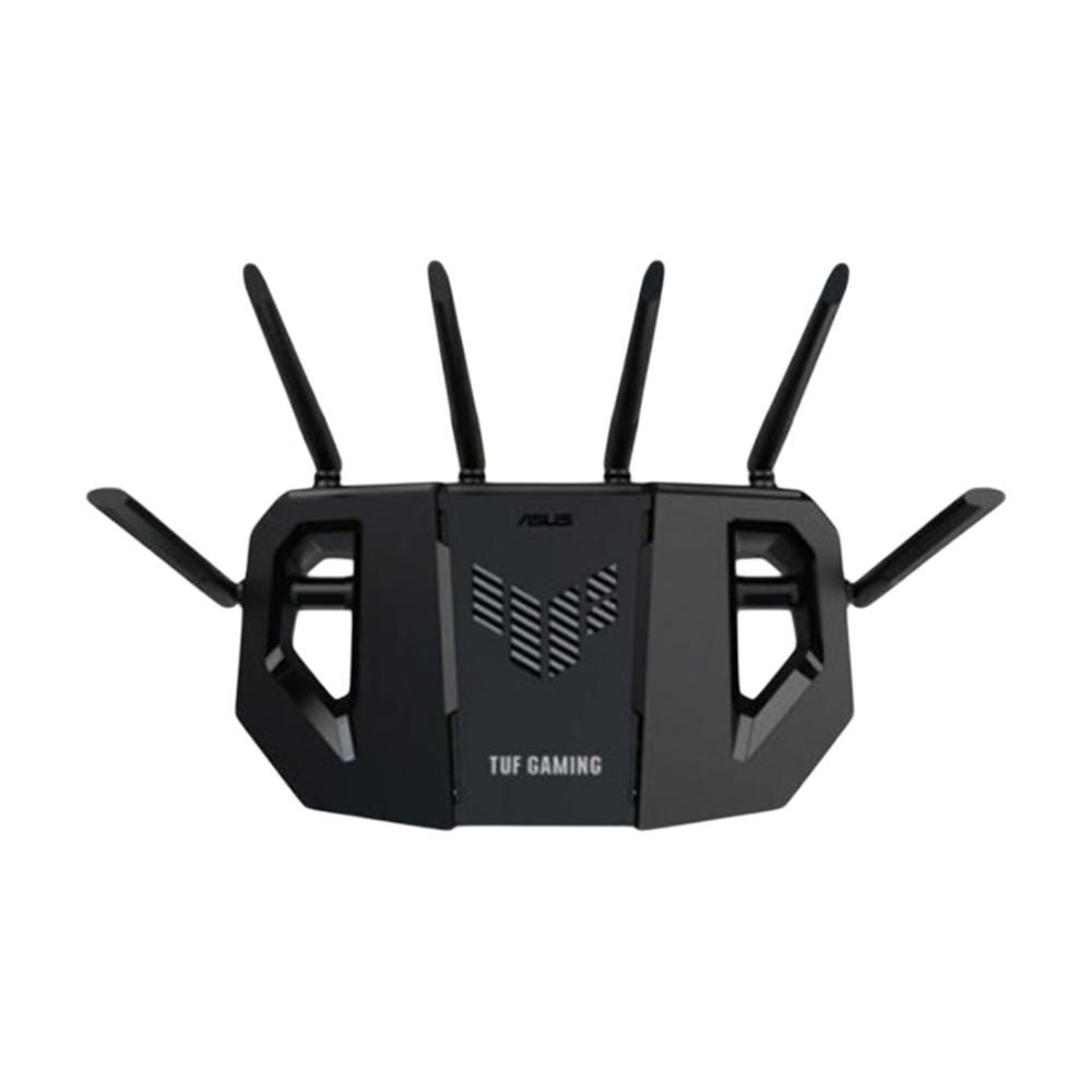 ASUS TUF Gaming BE6500 Dual Band WiFi 7 (802.11be) Extendable Gaming Router - Black