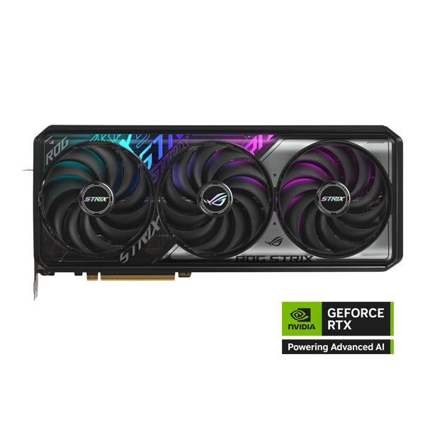 ASUS ROG STRIX Nvidia GeForce RTX 5070Ti OC 16GB GDDR7 DLSS 4 Graphics Card - Black