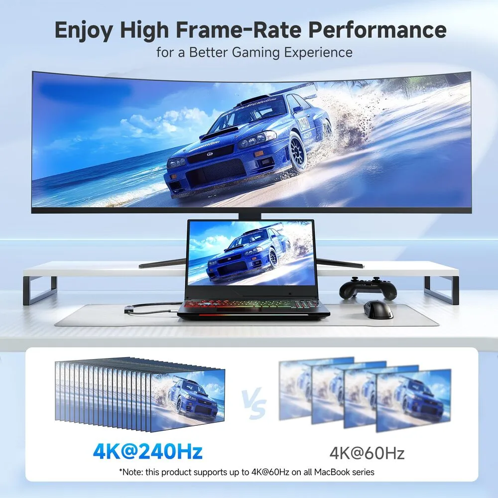 Cable Matters 48Gbps USB C to HDMI 2.1 Adapter