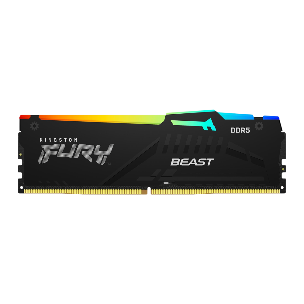 KINGSTON FURY DDR5 - 16GB Kit (2x8GB) 5200MT/s EXP Memory - Black