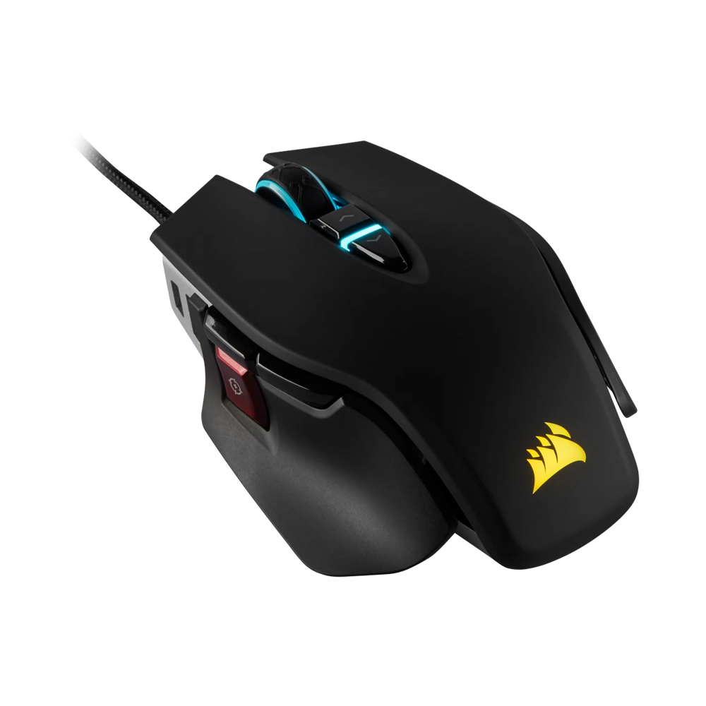 CORSAIR ICUE M65 ELITE RGB Wired Tunable FPS Wired Gaming Mouse - Black