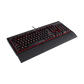 CORSAIR K68 Wired Cherry MX Red Mechanical Keyboard - Black