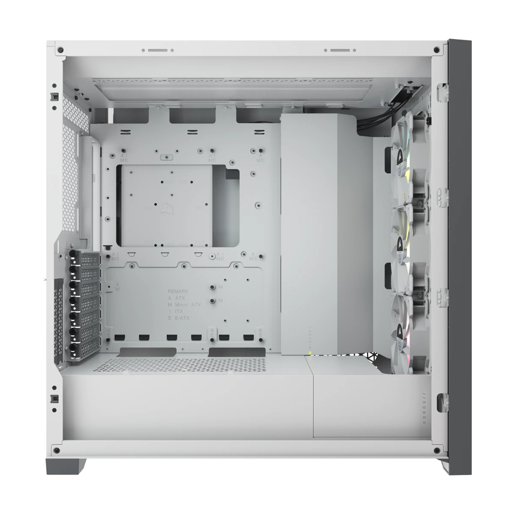 CORSAIR iCUE 5000X RGB Mid Tower Case - White