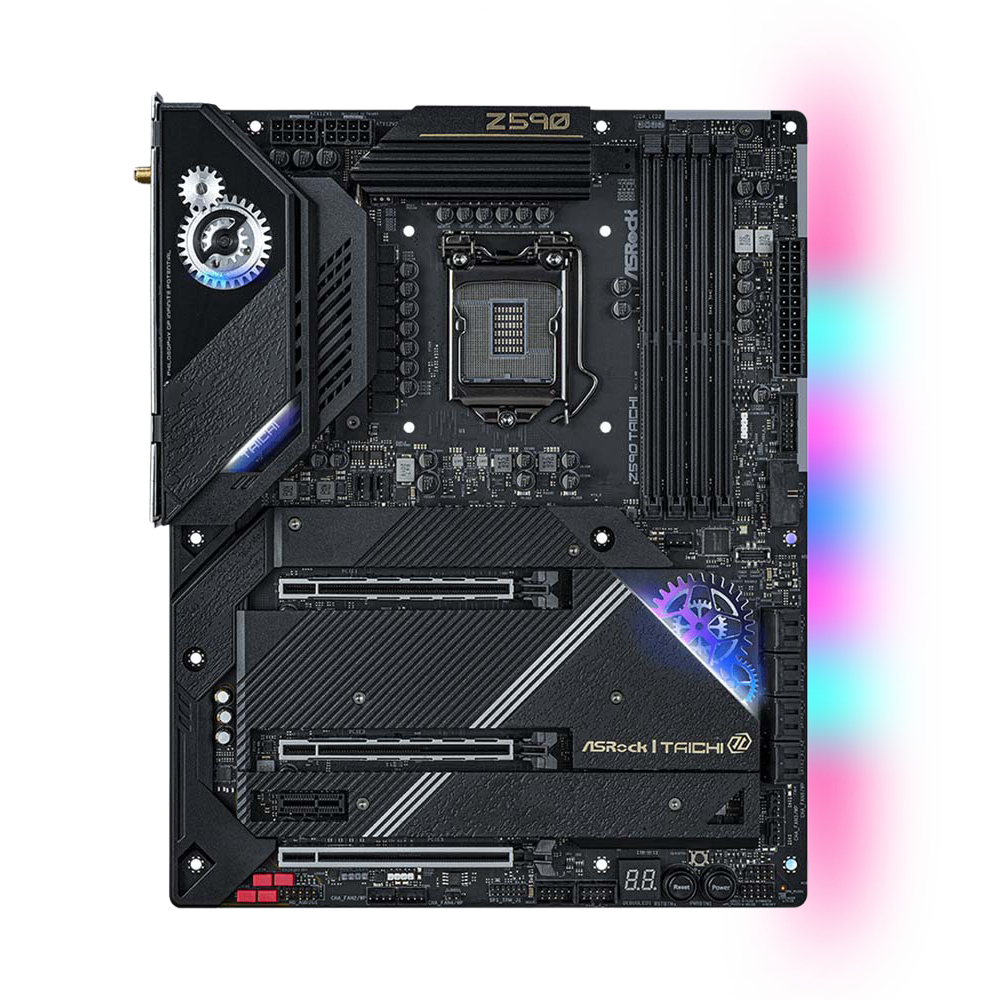 ASRock Z590 TAICHI DDR4 ATX Motherboard - Black