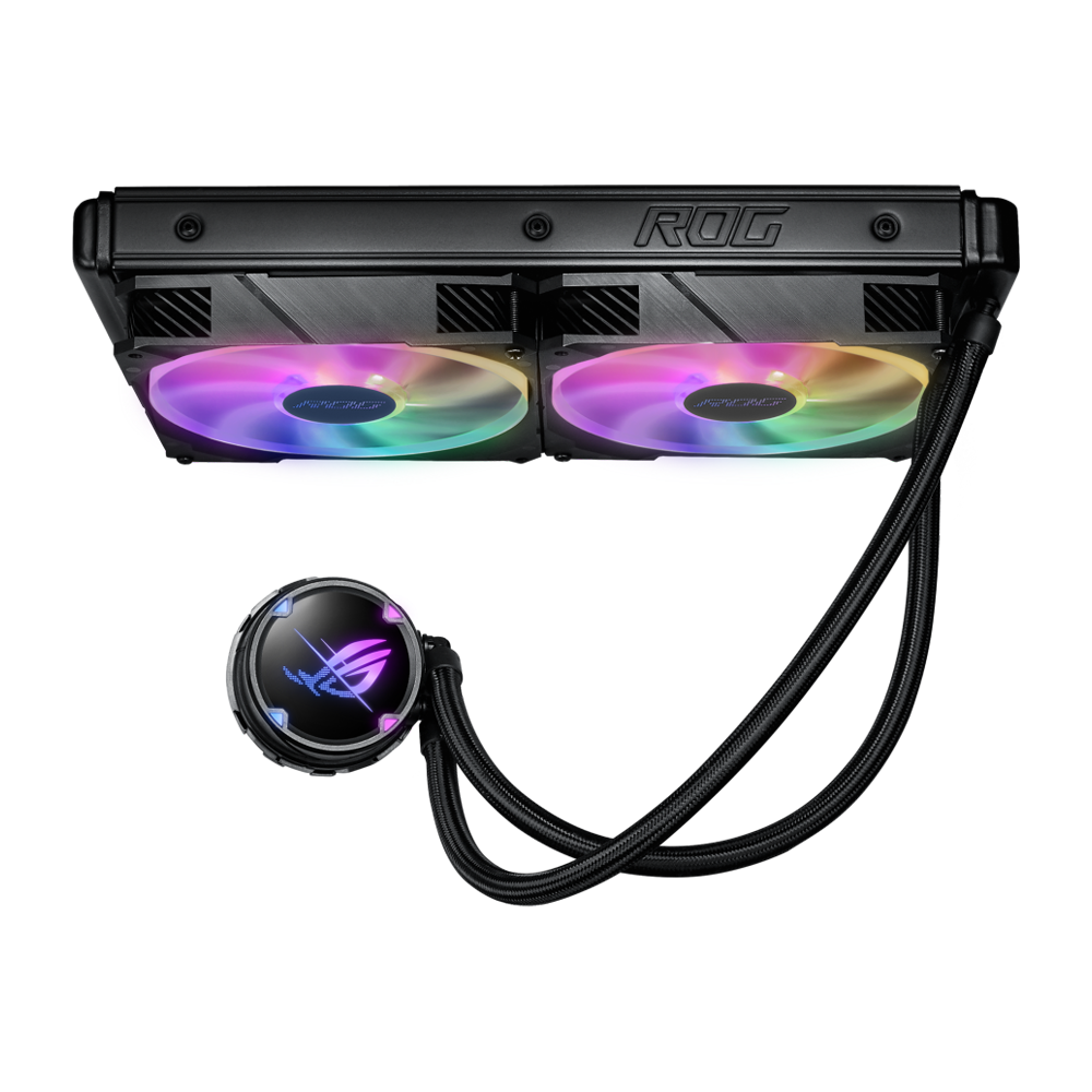 ASUS ROG STRIX II 280 ARGB AIO CPU Liquid Cooler - Black