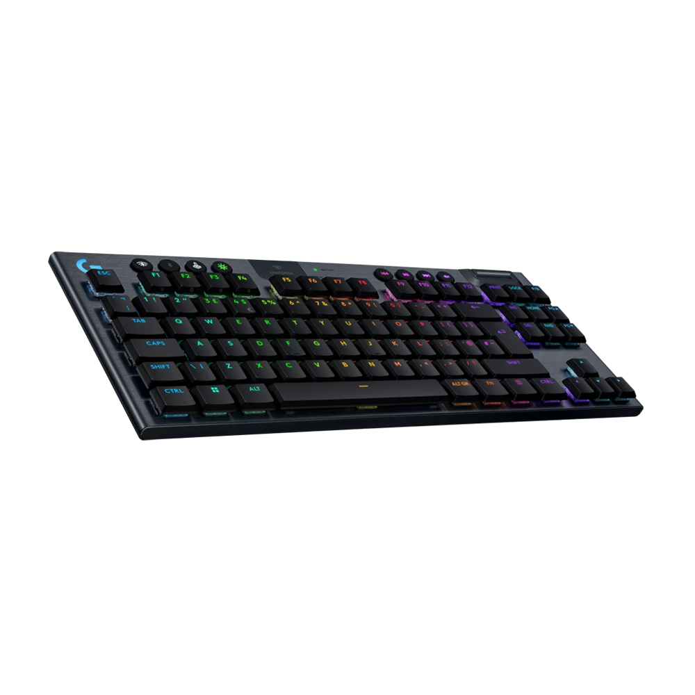 LOGITEH G915 X LIGHTSPEED TKL TACTILE Low Profile RGB Wireless Gaming Keyboard - Black