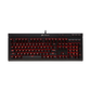CORSAIR K68 Wired Cherry MX Red Mechanical Keyboard - Black