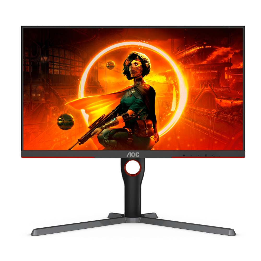 AOC Q27G3Z 27 Inch 240Hz QHD HDMI 2.0 0.5ms IPS Gaming Monitor - Black