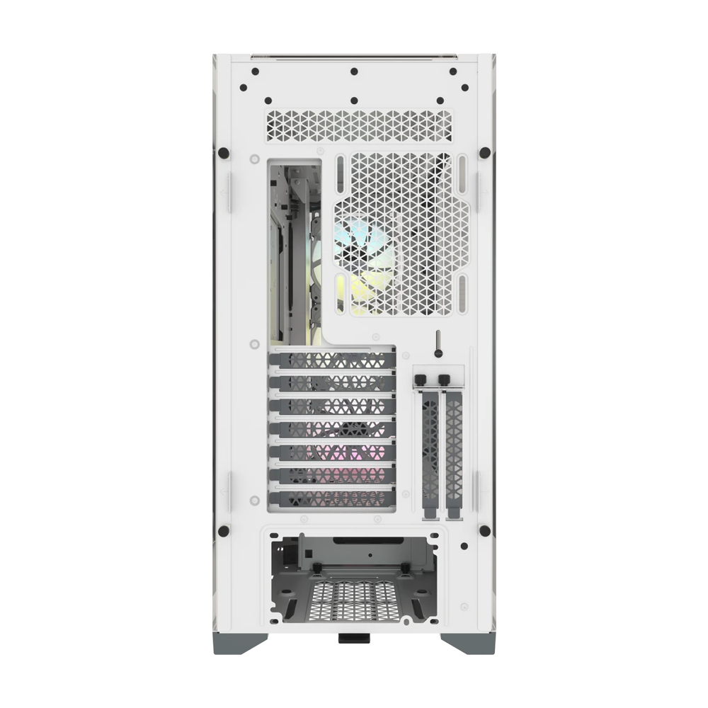 CORSAIR iCUE 5000X RGB Mid Tower Case - White