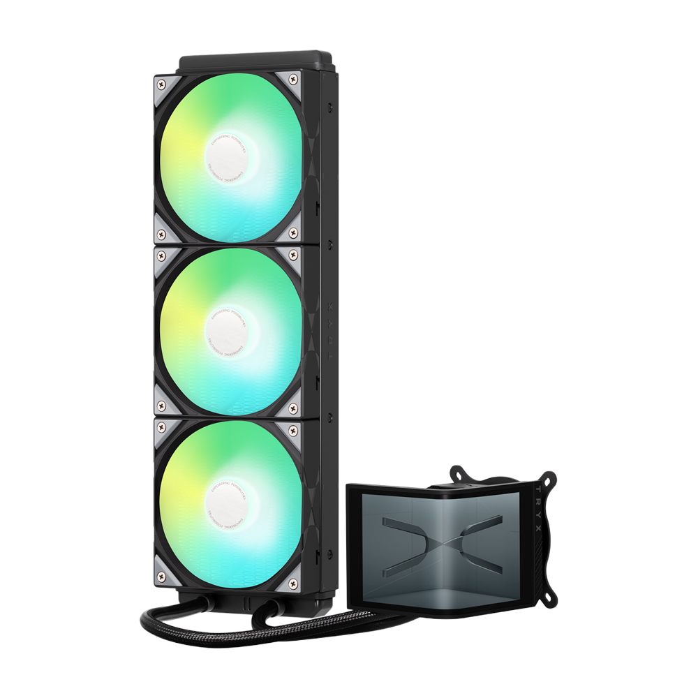 TRYX PANORAMA SE 360 ARGB CPU Liquid Cooler - Black
