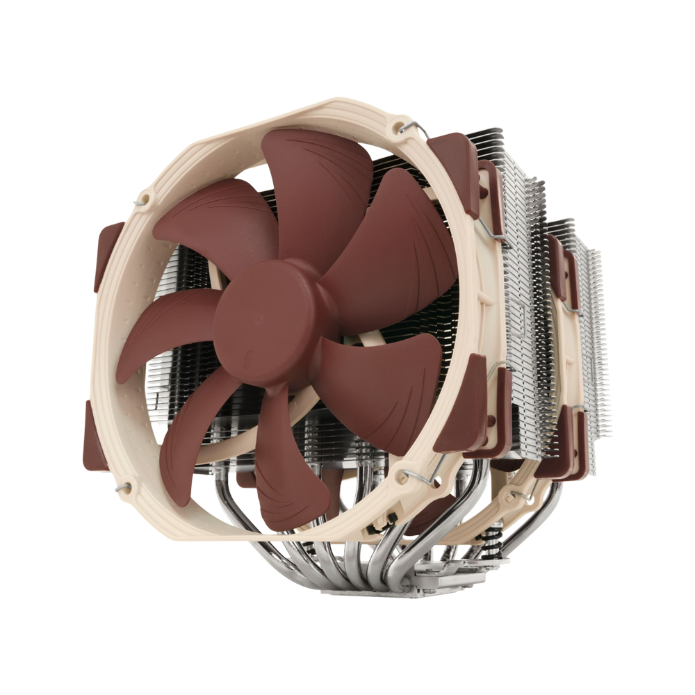 NOCTUA NH-D15 140mm PWM Premium Dual Tower CPU Air Cooler - Brown