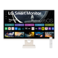 LG 27 Inch 60Hz FHD 5ms IPS webOS Smart Monitor - White