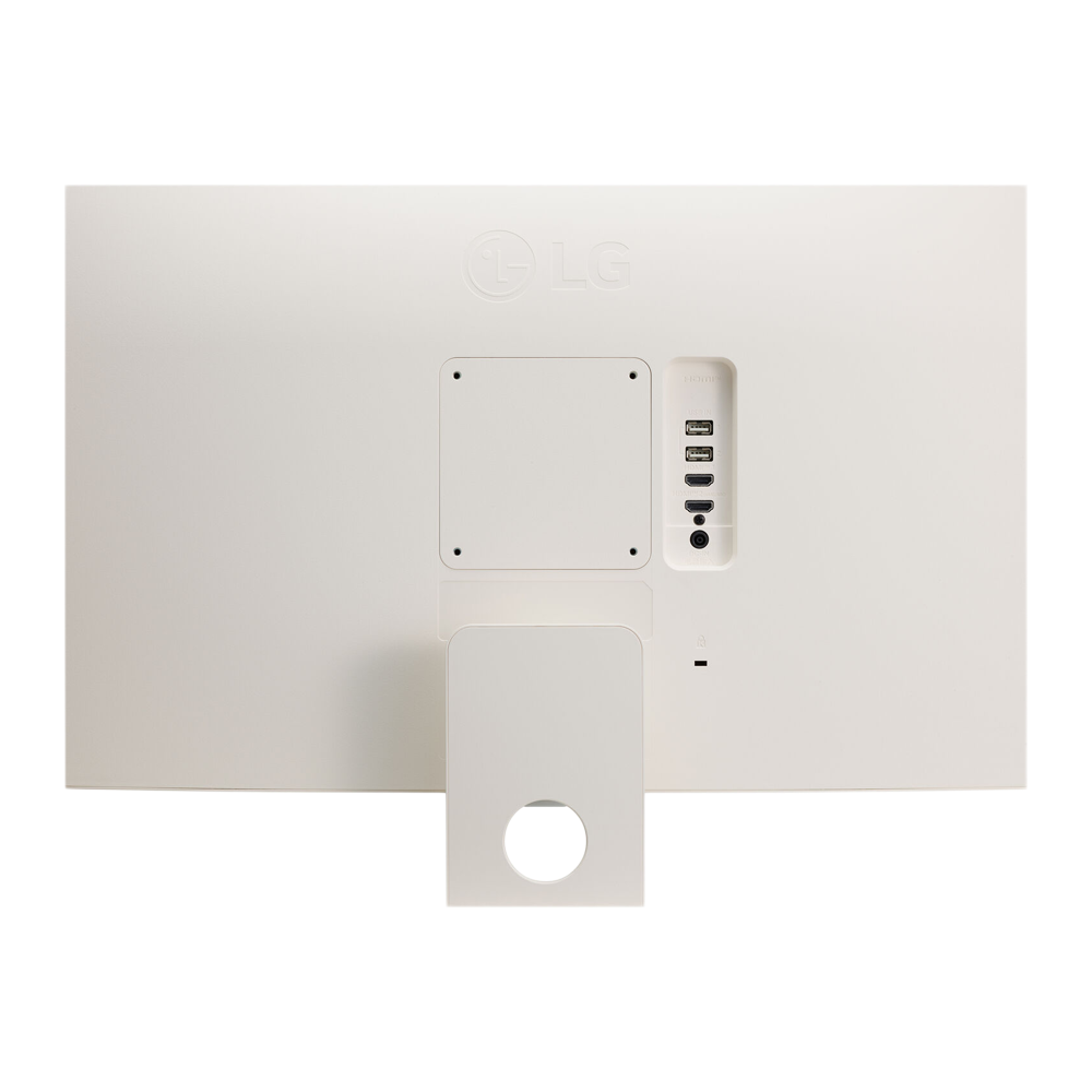 LG 27 Inch 60Hz FHD 5ms IPS webOS Smart Monitor - White