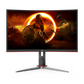 AOC CQ27G2 27 Inch 144Hz QHD HDMI 2.0 1ms Curved Gaming Monitor - Black