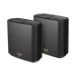 ASUS ZenWiFi AX XT8 - AX6600 Whole-Home Tri-band Mesh WiFi 6 System 2 Pack - Black