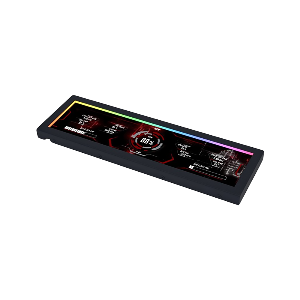 Lian Li 8.8 Inch IPS LCD Universal Screen - Black