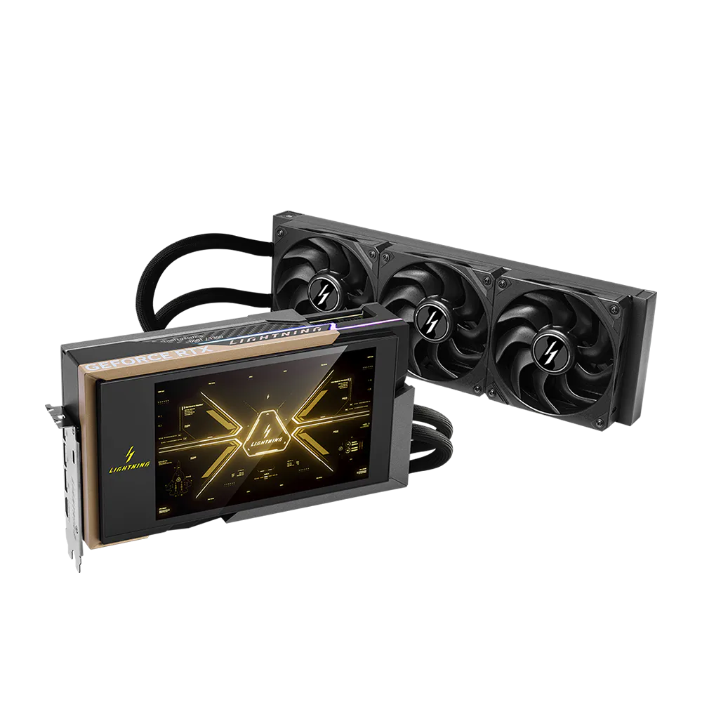 MSI LIGHTNING Z Nvidia GeForce RTX 5090 32GB Graphic Card - Black