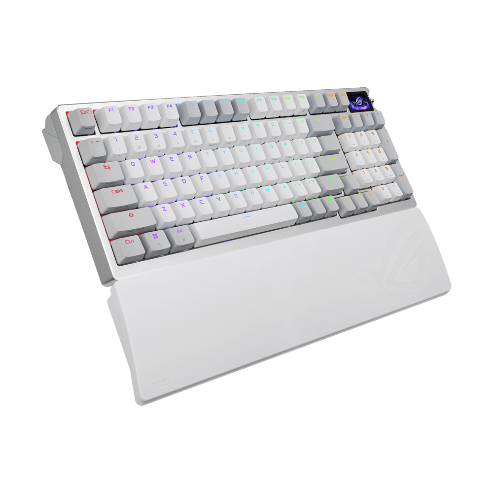 ASUS ROG AZOTH 96 HE Wireless Gaming Keyboard - White