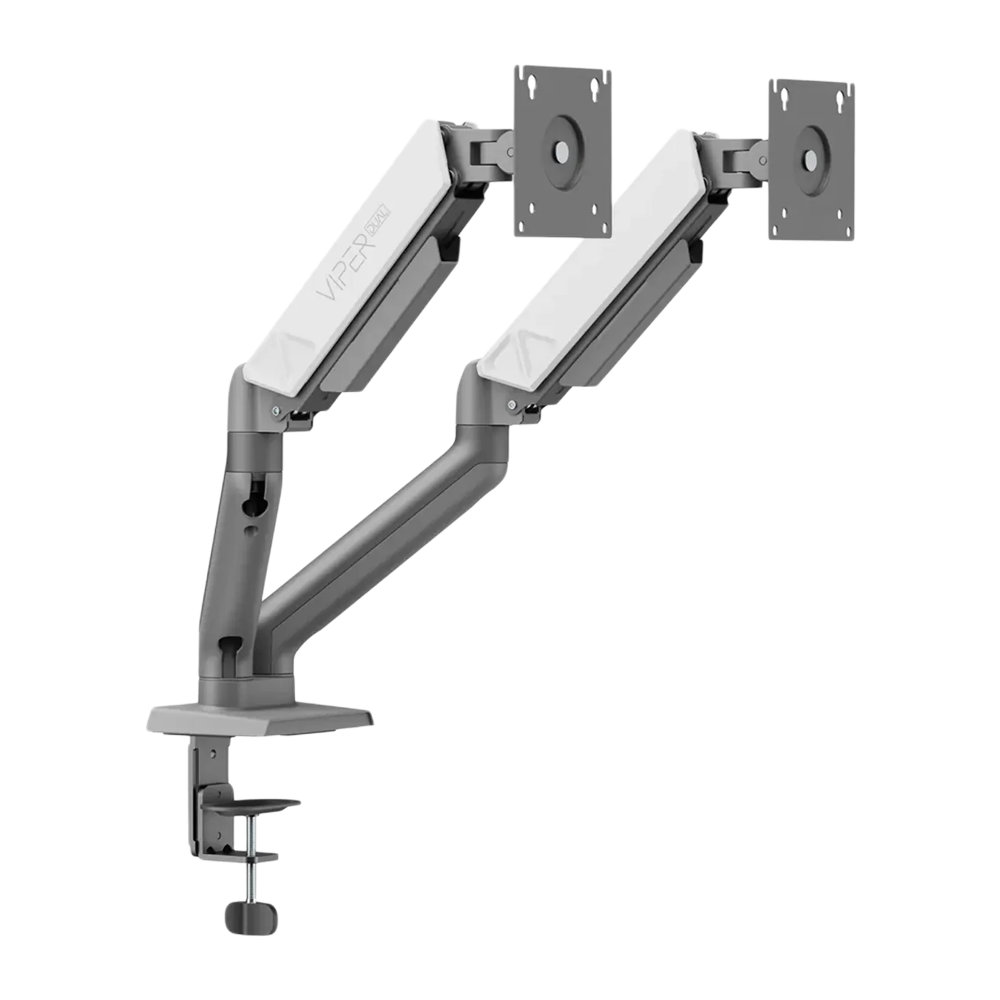Sades Viper SA-MS01 Dual Monitor Mount Arm - White