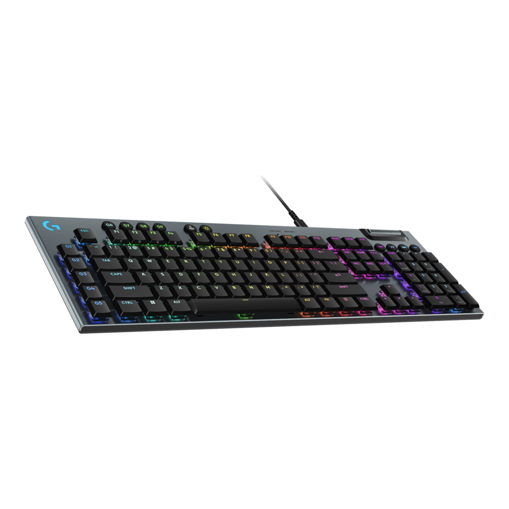 LOGITECH G915 X TACTILE Low Profile RGB Wired Gaming Keyboard - Black