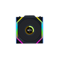 LIAN LI UNI Fan SL Wireless LCD 120mm Fans - Black