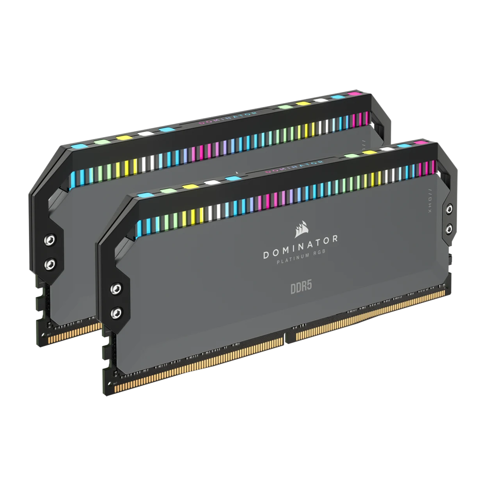 CORSAIR DOMINATOR PLATINUM RGB 32GB (2x16GB) DDR5 DRAM 6000MT/s C30 AMD EXPO Memory Kit