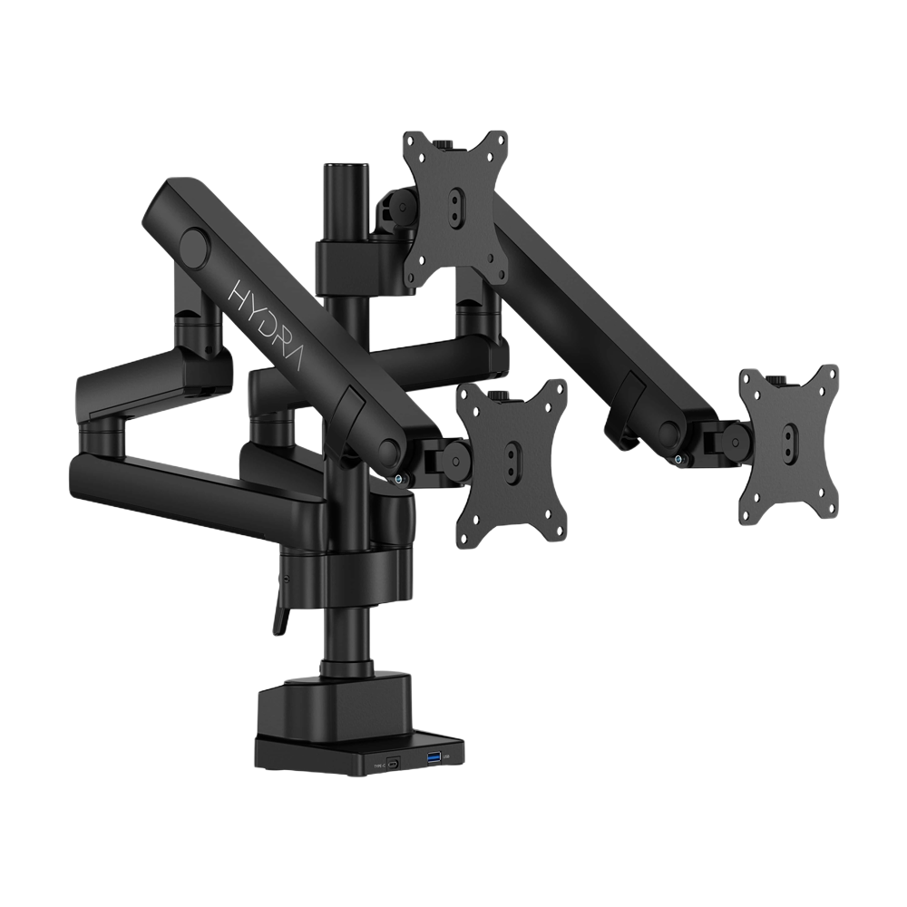 Sades Hydra SA-MS03 Triple Monitor Mount Arm - Black