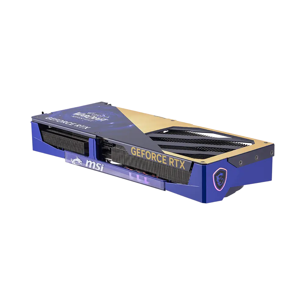 MSI World of Warcraft Midnight Void Edition Nvidia GeForce RTX 5070 12GB OC Graphic Card - Black