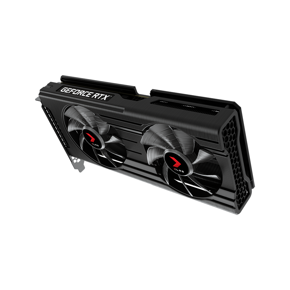 PNY Nvidia GeForce RTX 3050 XLR8 GAMING REVEL EPIC-X RGB DUAL FAN Graphic Card - Black